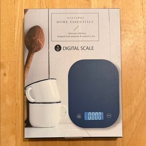 Everyday Home Essentials Digital Scale.Digital Kitchen Scale.